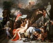 Gerard de Lairesse Hermes Ordering Calypso to Release Odysseus oil painting artist